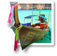 Longtail boat
